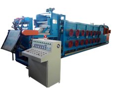 Batch-Off Cooling Line