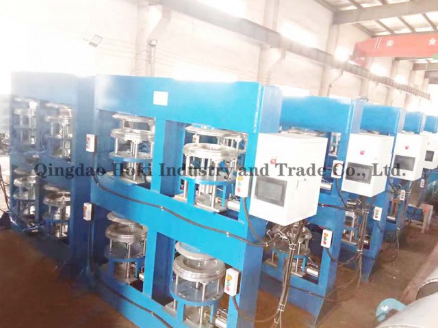 Post curing inflator for tire