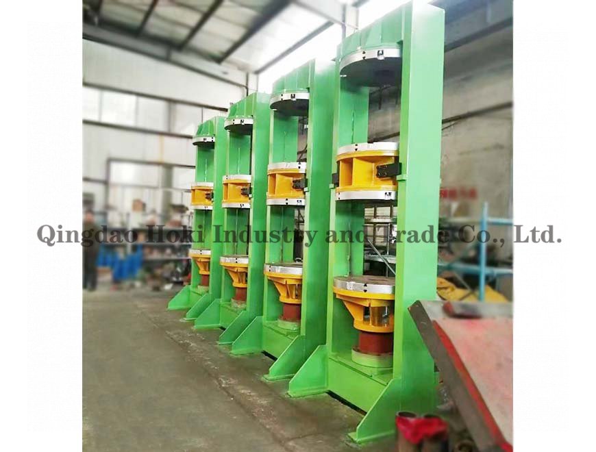 Capsule tire curing machine