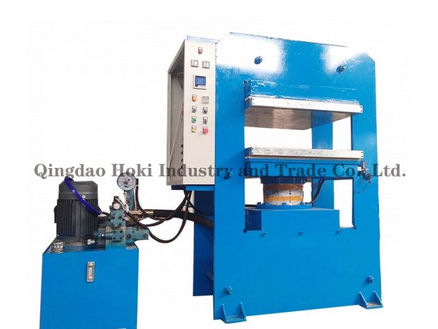 Frame type plate vulcanizing press