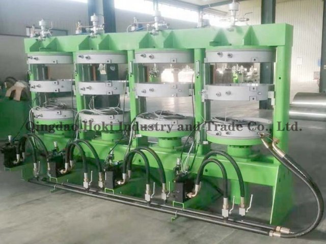 Double-layer hydraulic inner tube curing machine